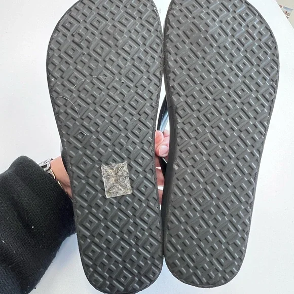 Tory Burch Black Flip Flops - Picture 4 of 6